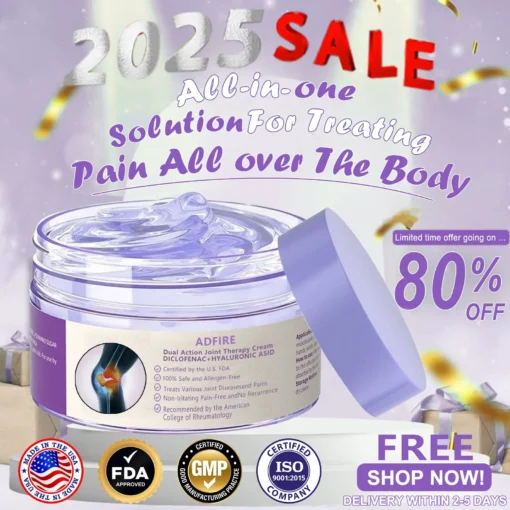 ADFIRE™ 7 Day Rapid Joint & Bone Therapy Cream