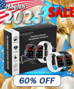 ⚡LOVILDS™ Ultrasonic Fat Blasting ＆ Far Infrared Blood Sugar Balancing Detox Wristband (🔥LAST DAY 70% OFF)