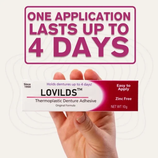 LOVILDS™Thermoplastic Denture Adhesive