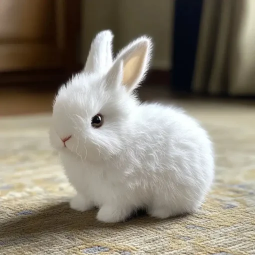 Lifelike Bunny Toy