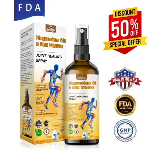 Ourlyard™ Magnesium Oil & Bee Venom Joint Healing Spray