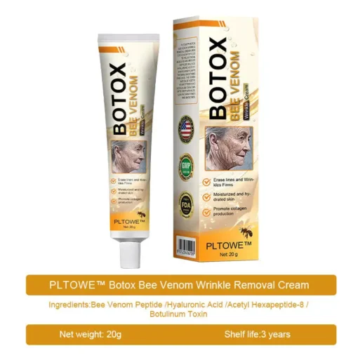 PLTOWE™ Botox Bee Venom Wrinkle Removal Cream - ✅Last Day Promotion 80% OFF