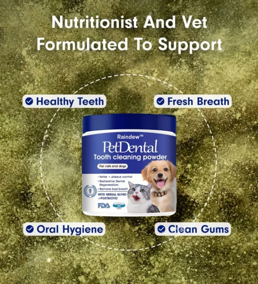 Raindew™ Pet Dental Powder